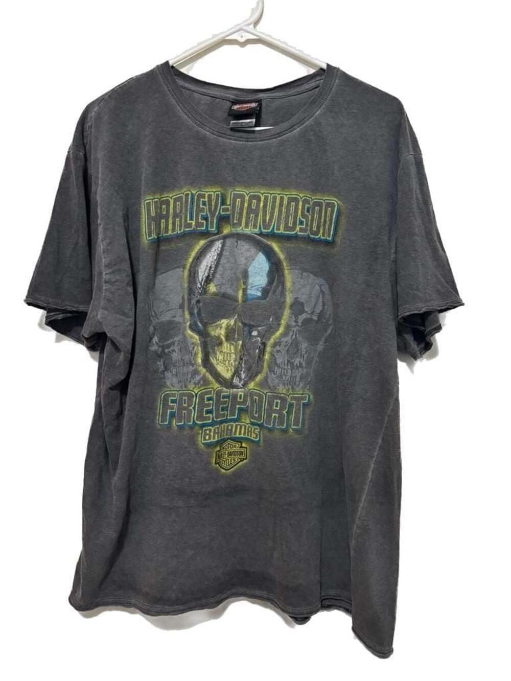 Harley-Davidson Freeport Bahamas Skull Graphic T-Shirt